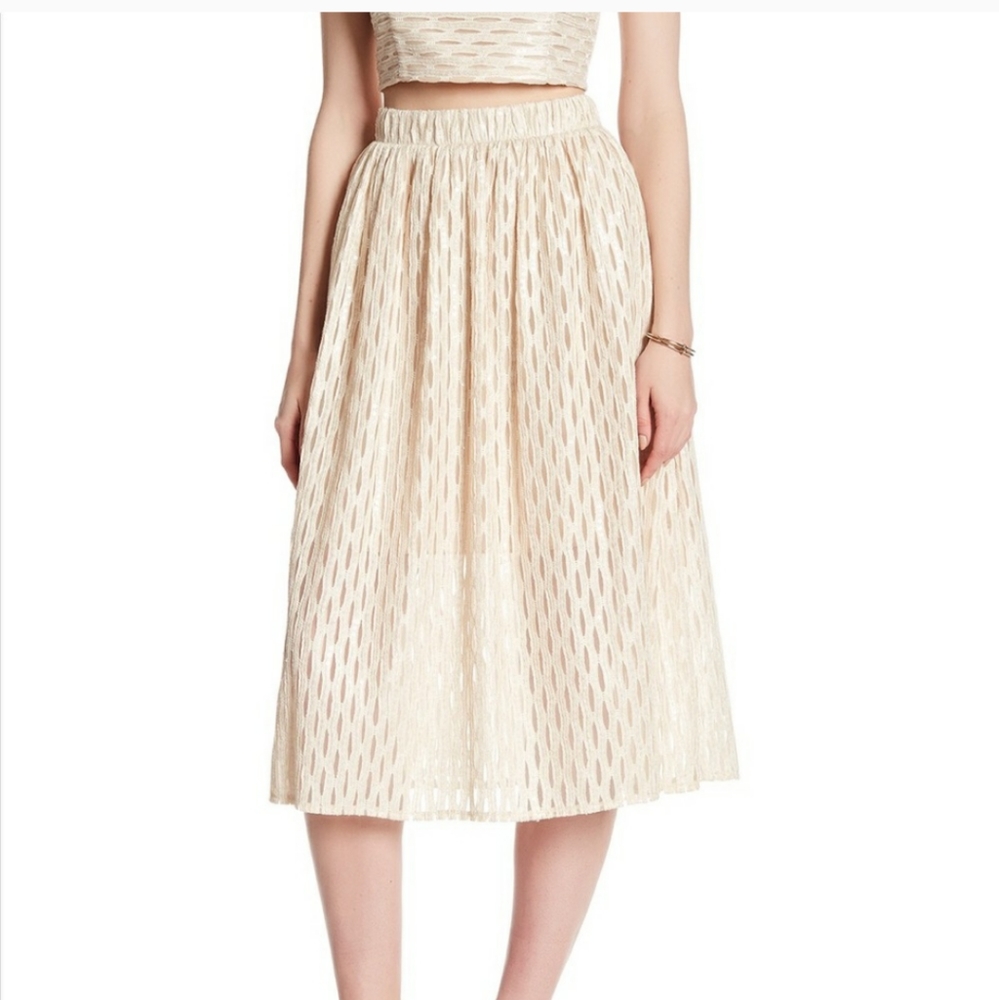 ABS Allen Schwartz sequin skirt